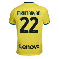Fotbalové Dres Inter Milan Henrikh Mkhitaryan #22 Alternativní 2022-23 Krátký Rukáv